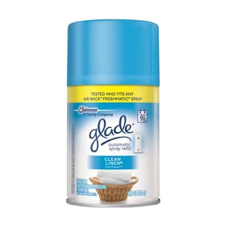 Sc Johnson Sc Johnson J30 71773 5.2 oz Touch Odor Solutions Automatic Spray Refill Clean Linen -6 pack J30 71773